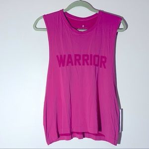Spiritual Gangster M/L Warrior Pink Tee NWT